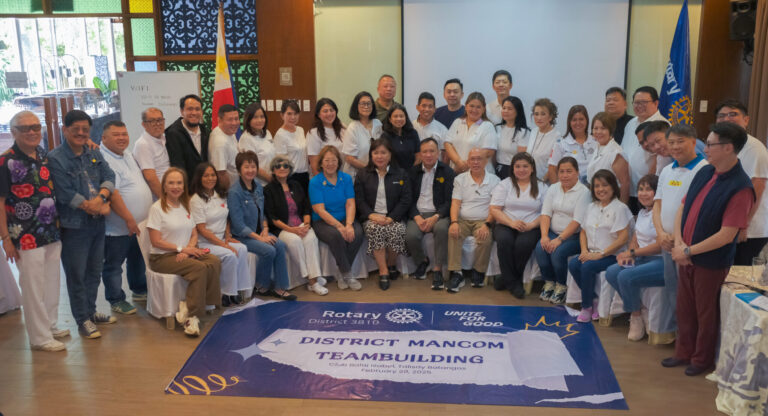 Stronger Together: Rotary International District 3810 ManCom Team Building Even